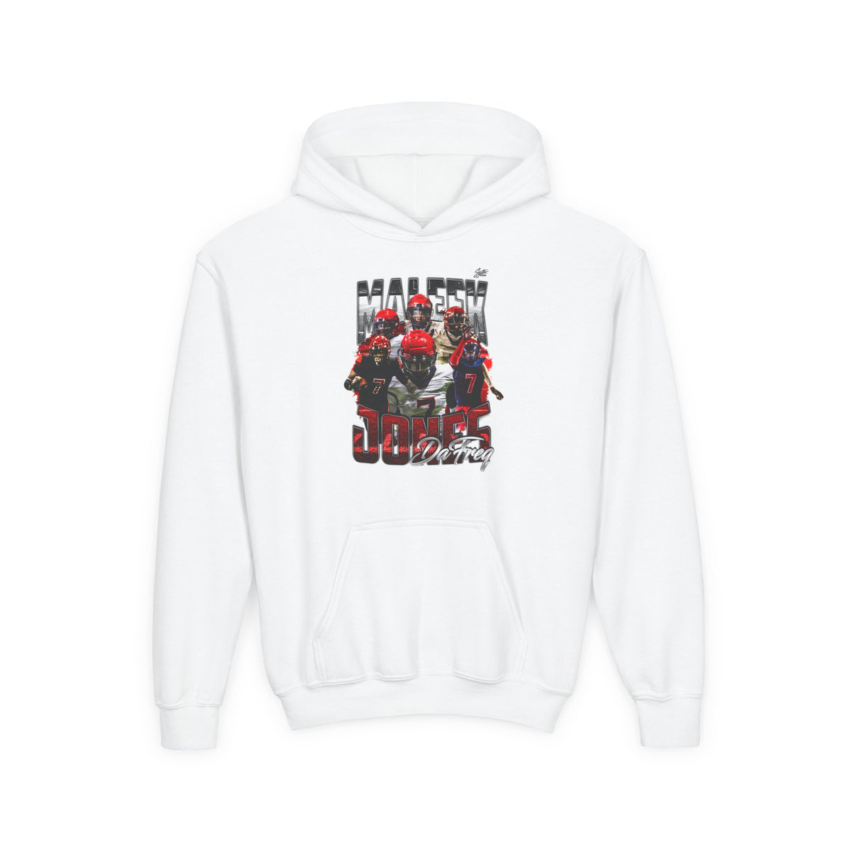 Maleek jones Youth Hoodie