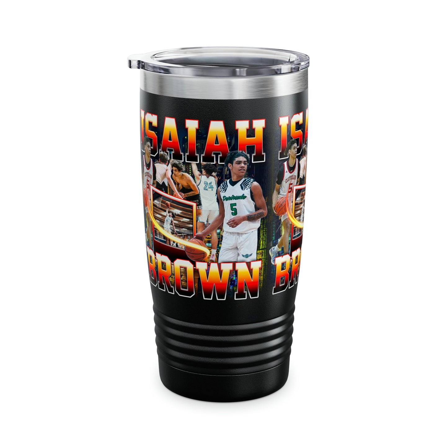 Isaiah Brown Stainless Steel Tumbler