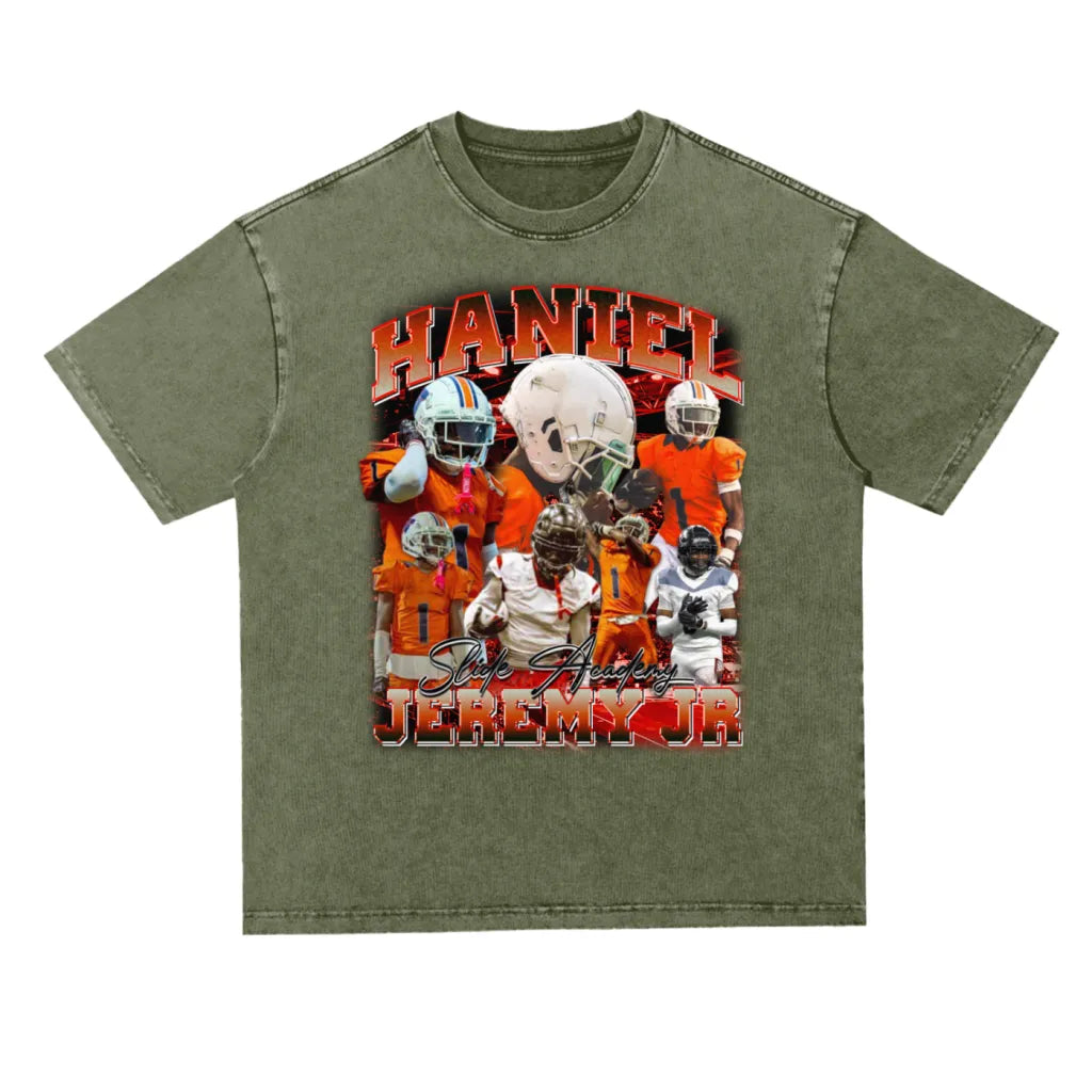 Haniel Jeremy JR Oversized Acid wash T-shirt