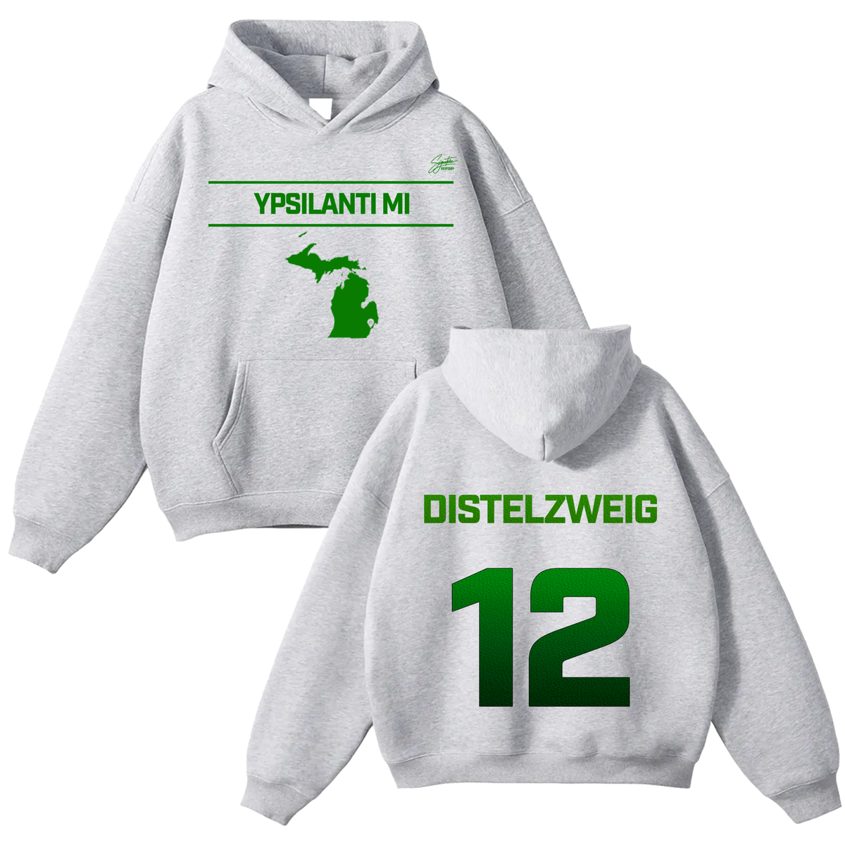 Liam Distelzweig Oversize Fleeced Hoodie