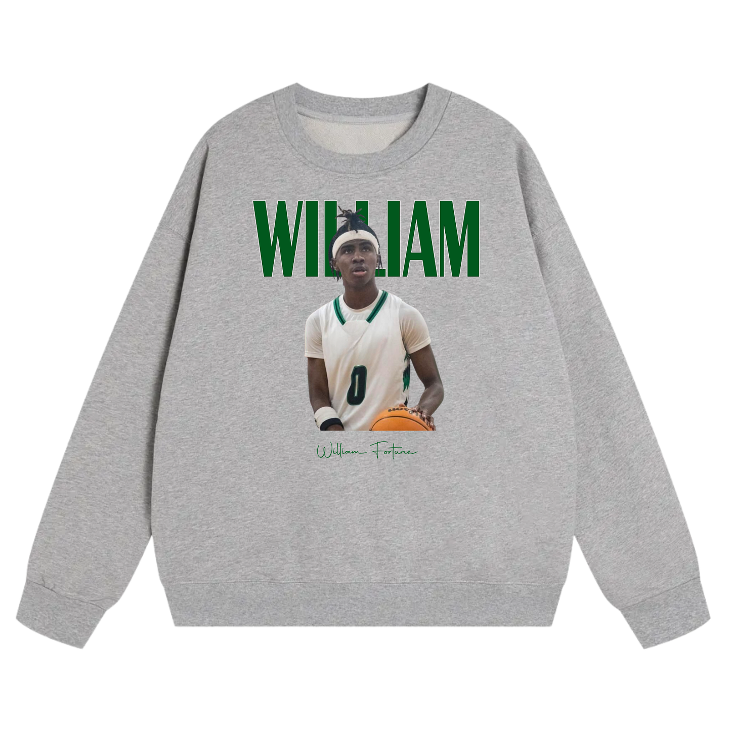William Fortune Heavyweight Crewneck Sweatshirt