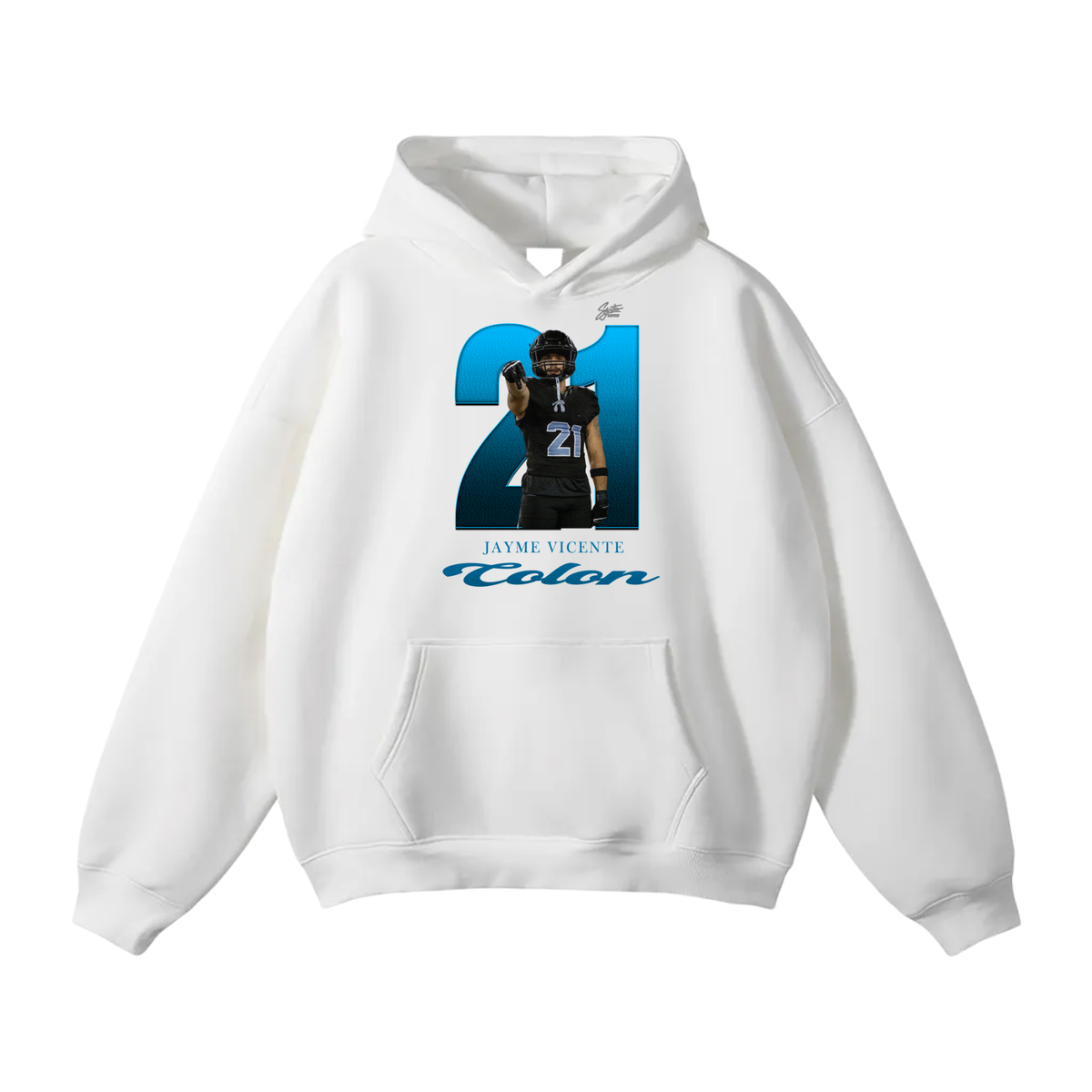 Jayme Vicente-Colon Oversize Fleeced Hoodie