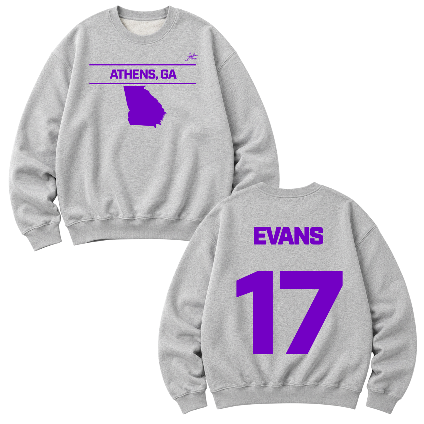 Cooper Evans Heavyweight Crewneck Sweatshirt