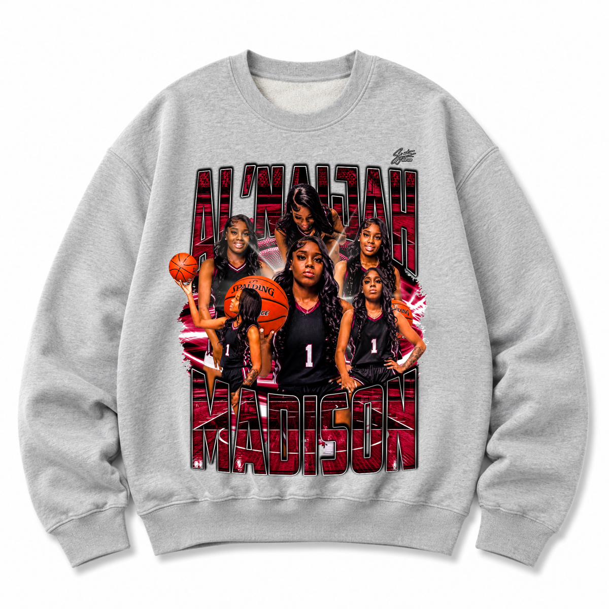 Al’naijah Madison Heavyweight Crewneck Sweatshirt