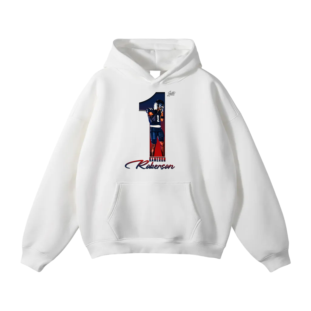 Kameron Roberson Oversize Fleeced Hoodie