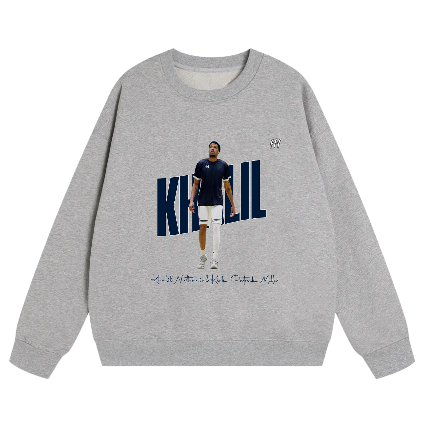 Khalil Nathanial Kirk Patrick Miller Heavyweight Crewneck Sweatshirt