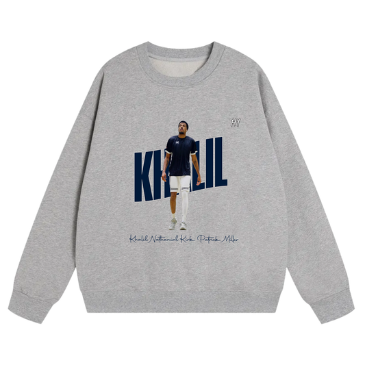 Khalil Nathanial Kirk Patrick Miller Heavyweight Crewneck Sweatshirt