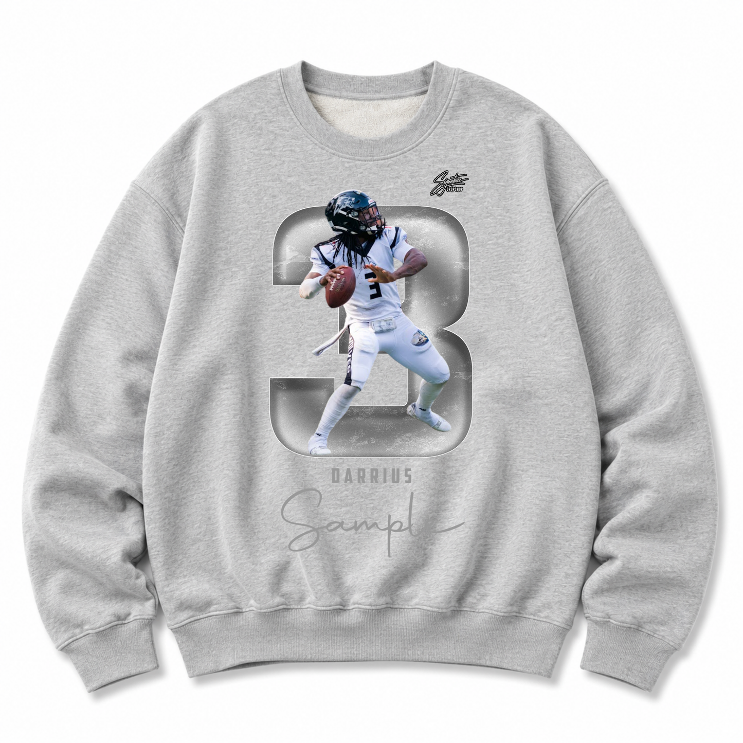 Darrius Sample Heavyweight Crewneck Sweatshirt