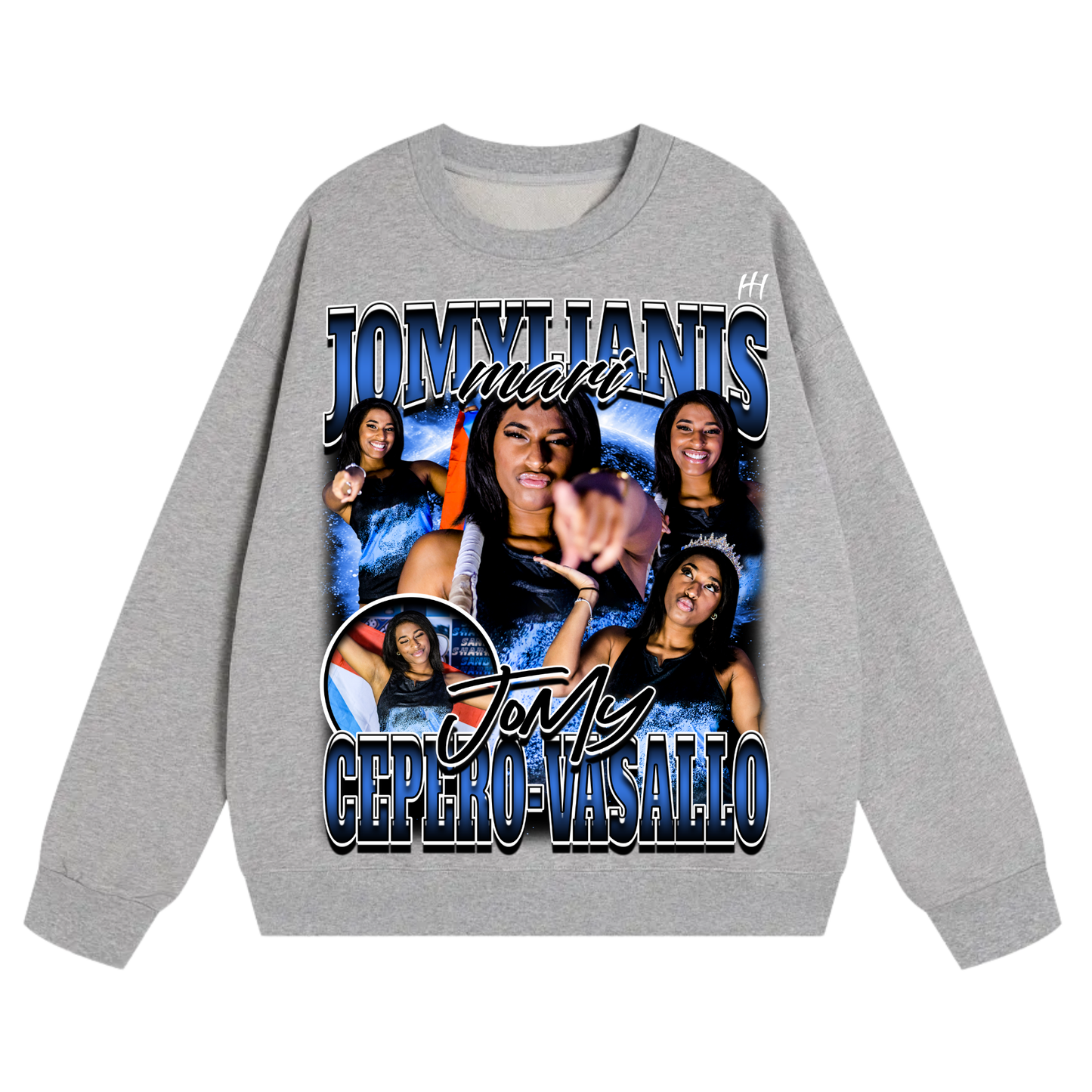 Jomylianis Mari cepero-vasallo Heavyweight Crewneck Sweatshirt