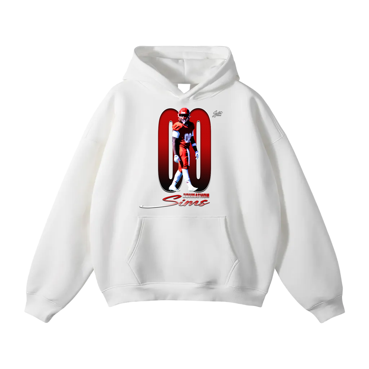 Johnathon Sims Oversize Fleeced Hoodie