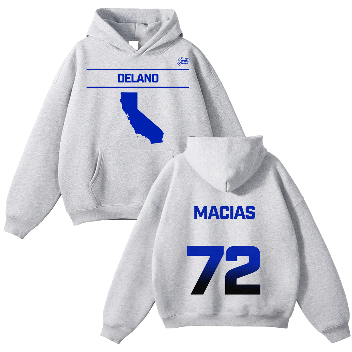 Jeshua Macias Oversize Fleeced Hoodie