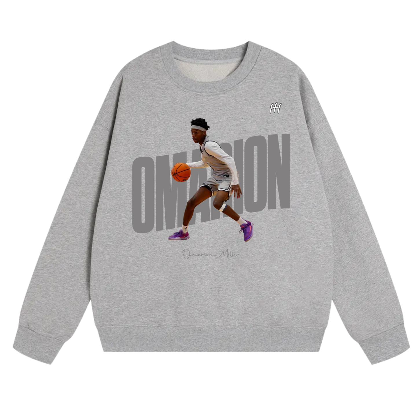 Omarion Miller 2 Heavyweight Crewneck Sweatshirt