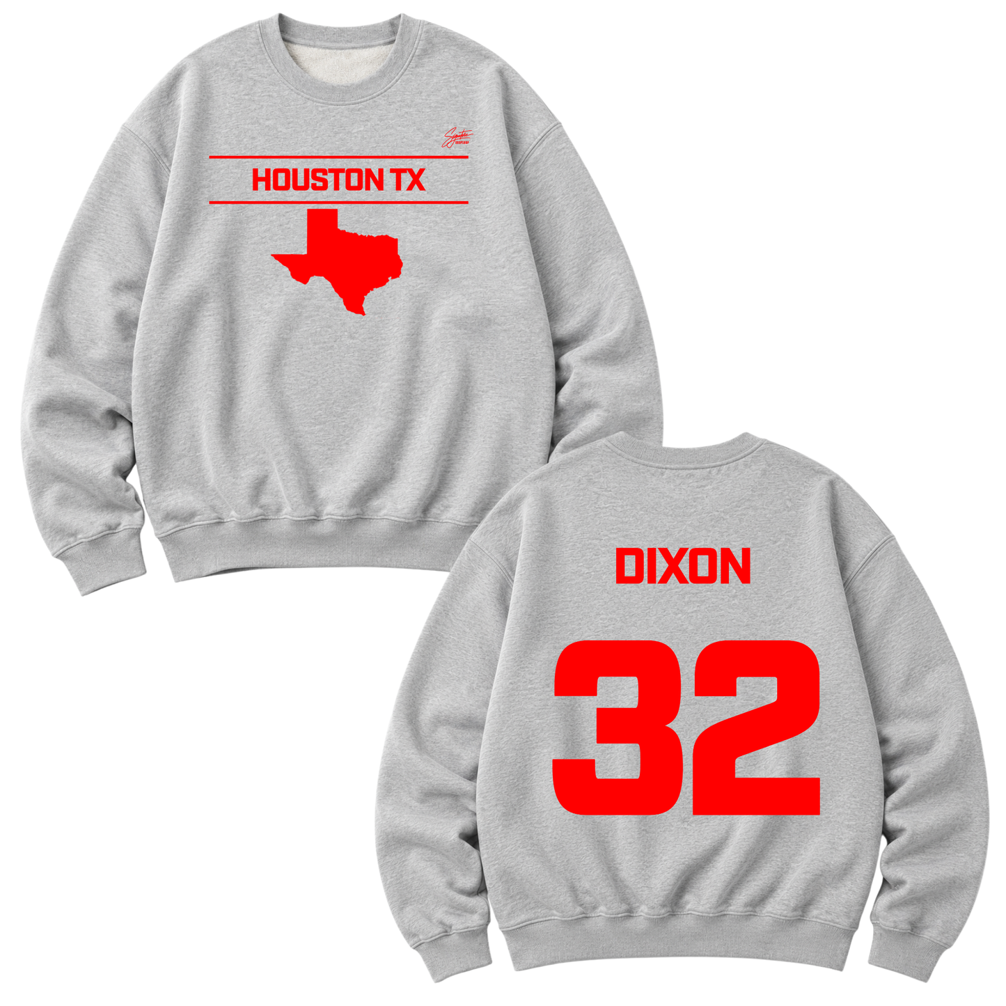 Zyquarius Dixon Heavyweight Crewneck Sweatshirt