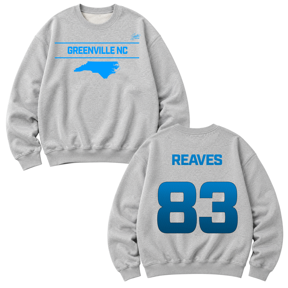 Tyquavion Reaves Heavyweight Crewneck Sweatshirt