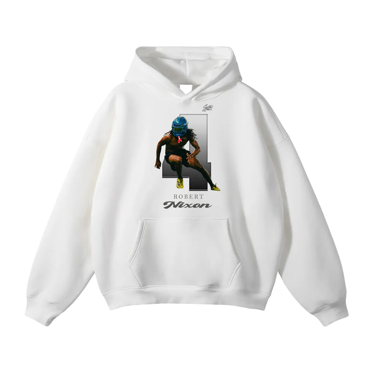 Robert Nixon Oversize Fleeced Hoodie