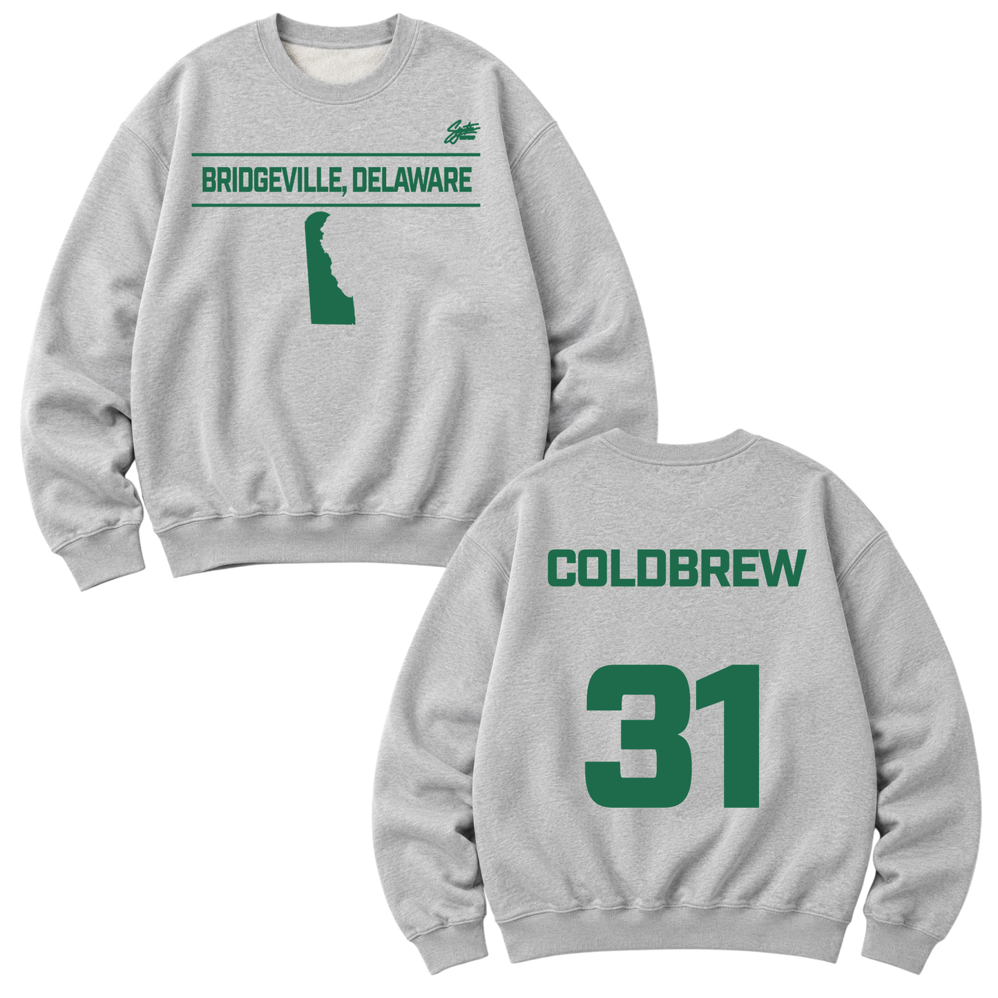 Michael Brewer II Heavyweight Crewneck Sweatshirt