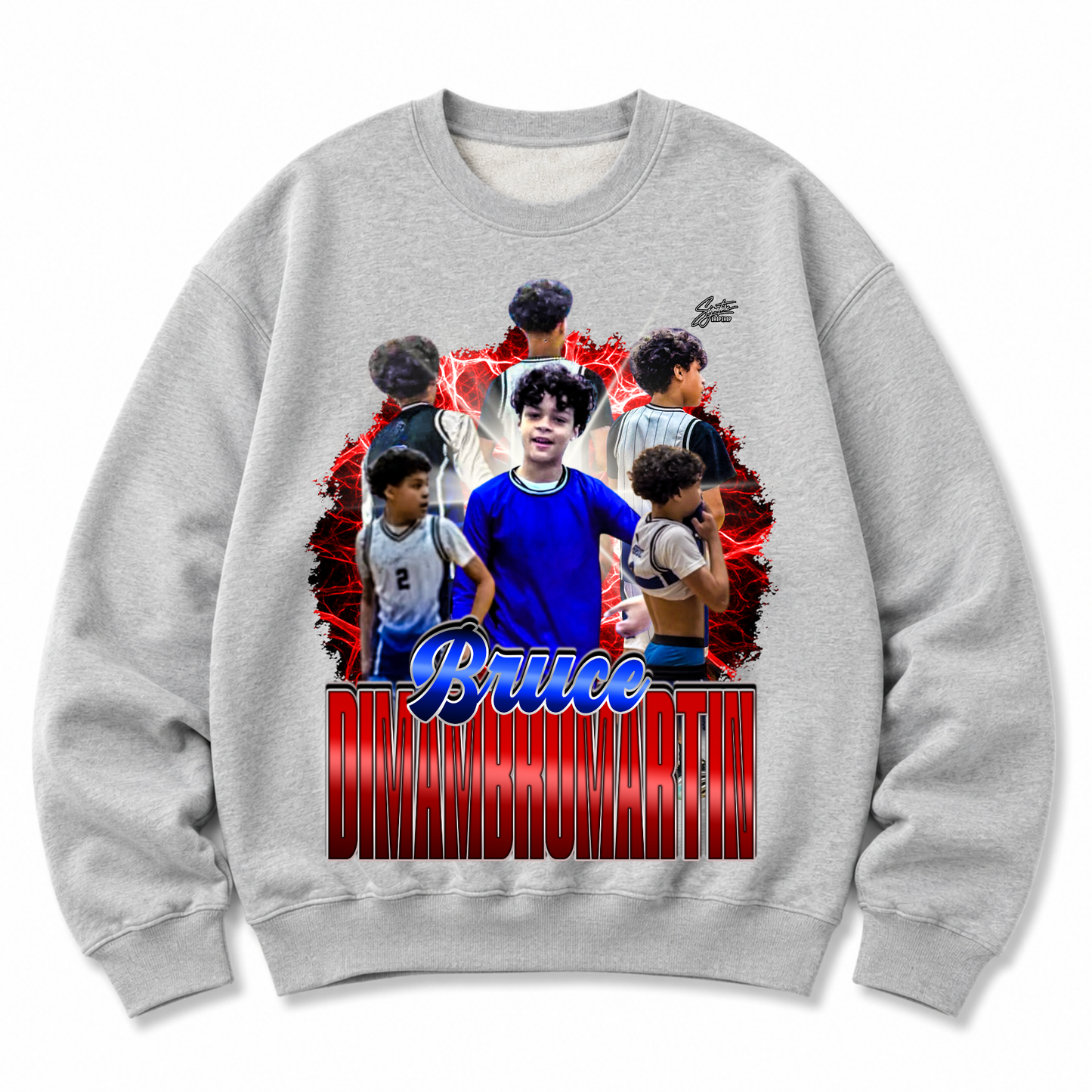 Bruce Dimambromartin Heavyweight Crewneck Sweatshirt