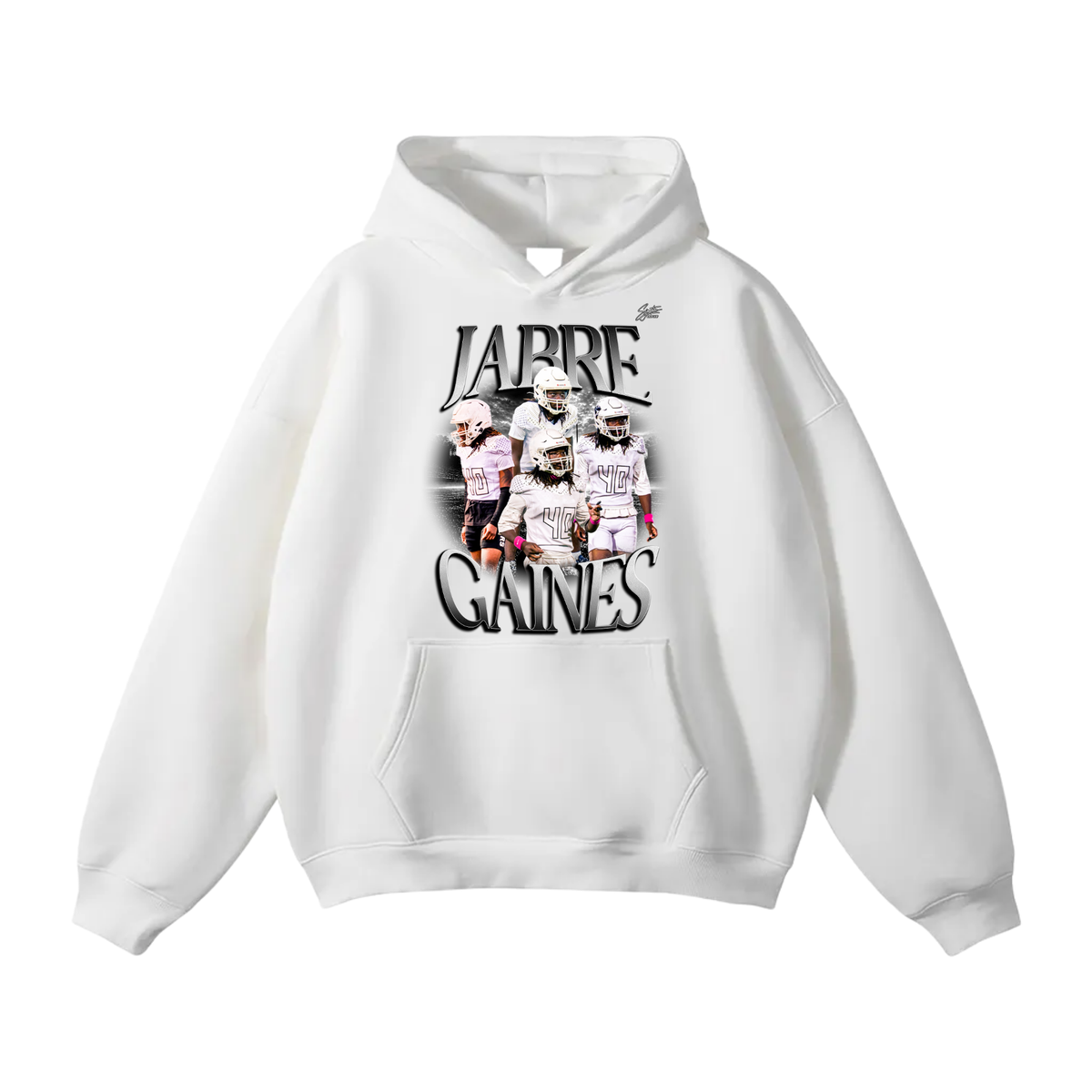 Jabre Gaines Oversize Fleeced Hoodie