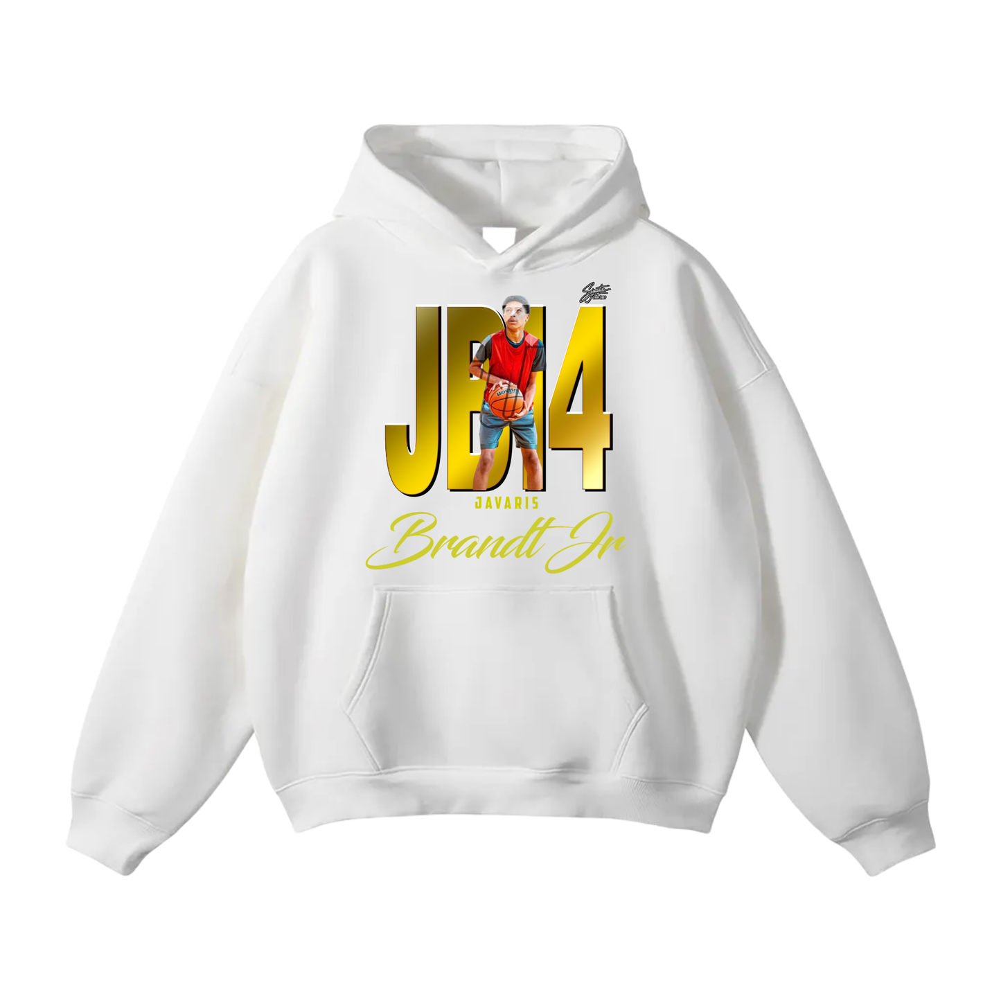 Javaris Brandt Jr Oversize Fleeced Hoodie