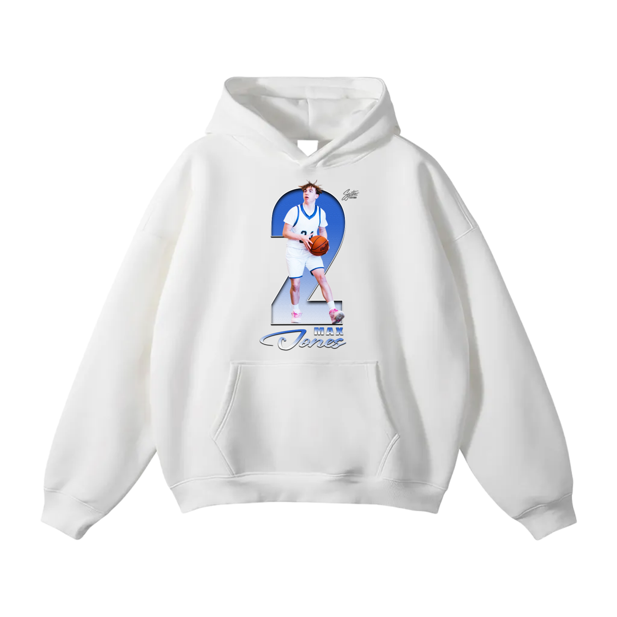 Max Jones Oversize Fleeced Hoodie