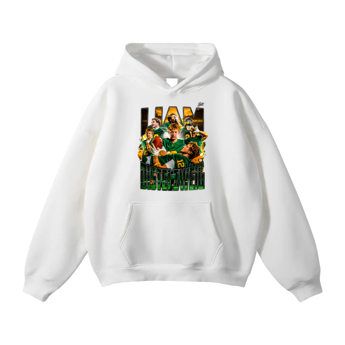 Liam Distelzweig Oversize Fleeced Hoodie