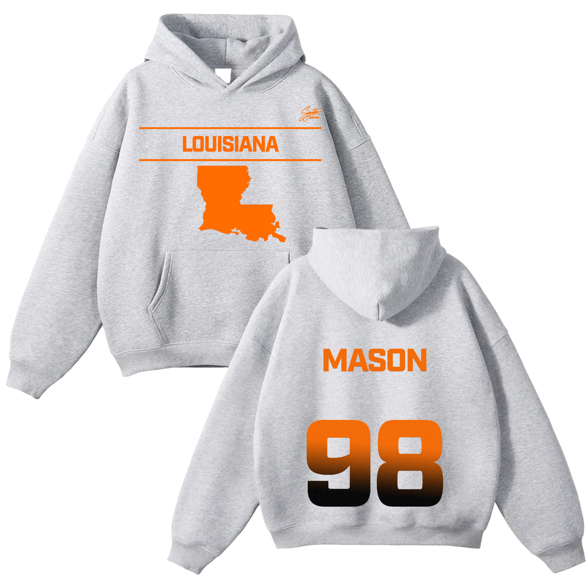 Mason Narcisse Oversize Fleeced Hoodie