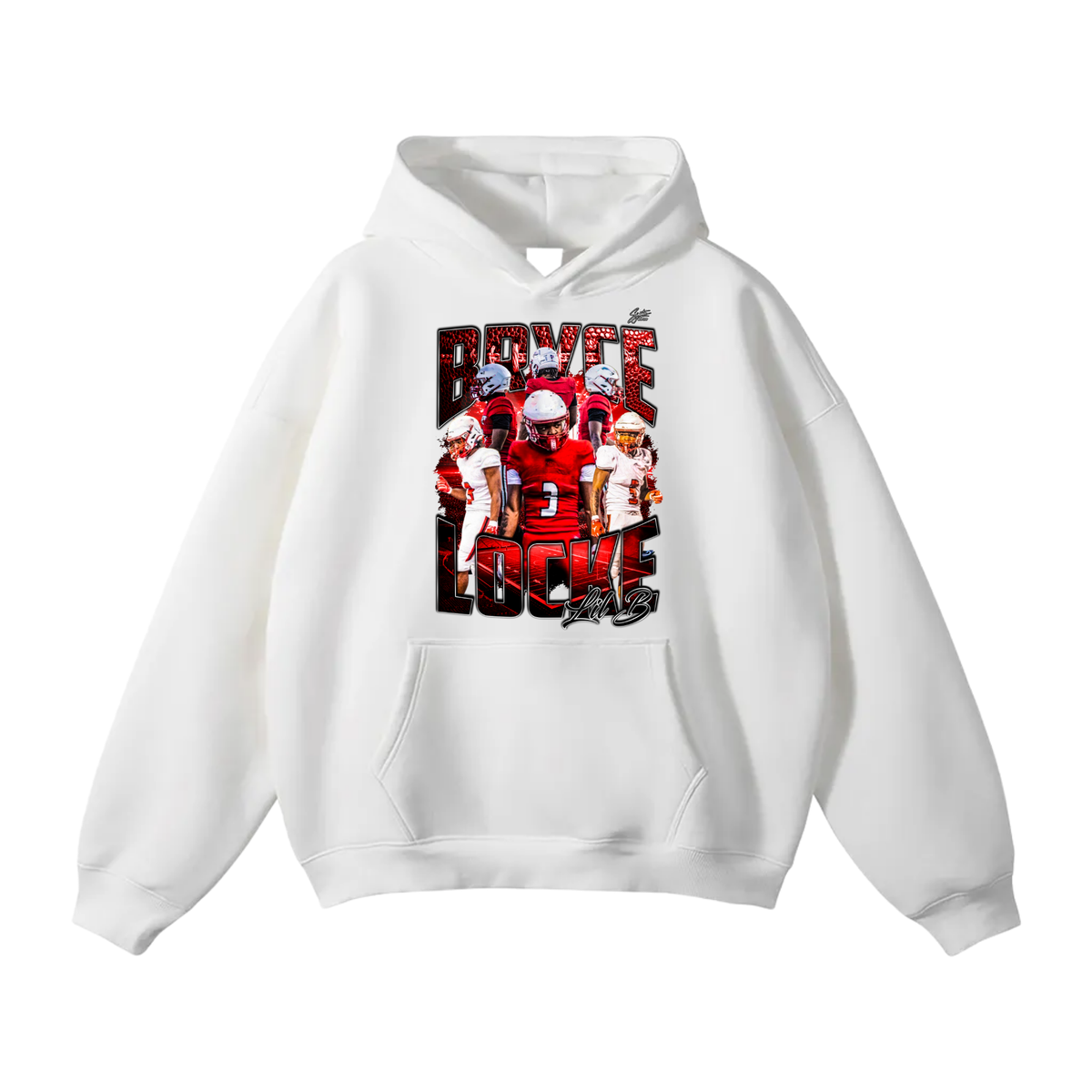 Bryce Locke Oversize Fleeced Hoodie