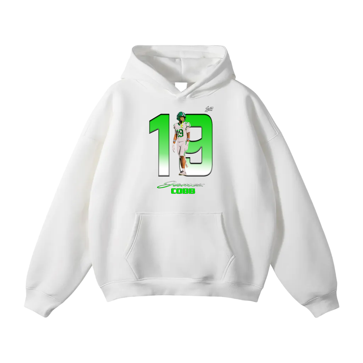 Jamez Cobb Oversize Fleeced Hoodie