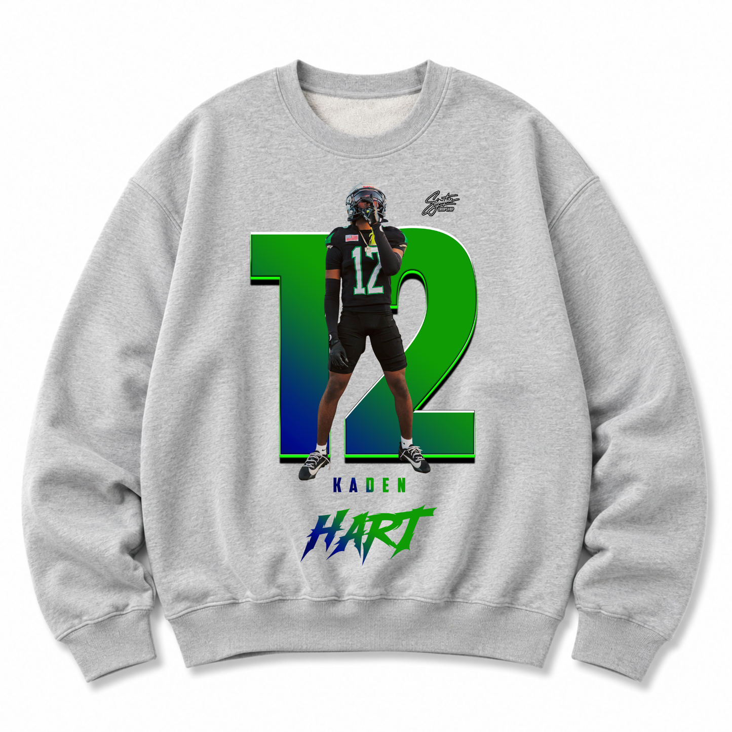 Kaden Hart Heavyweight Crewneck Sweatshirt