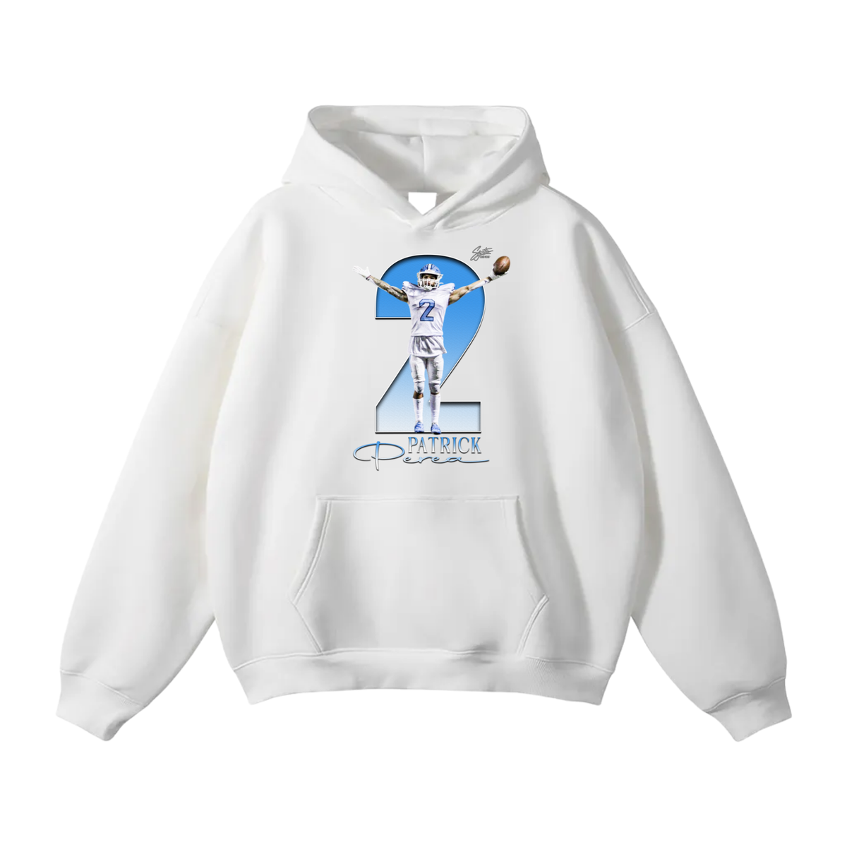 Patrick Perea Oversize Fleeced Hoodie