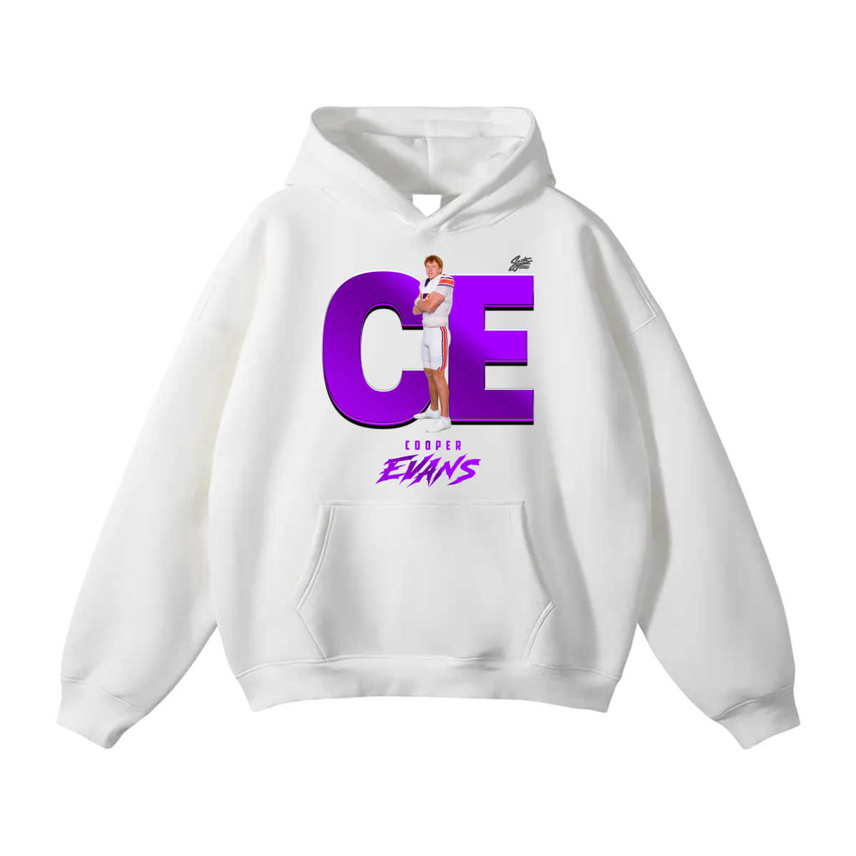 Cooper Evans Oversize Fleeced Hoodie