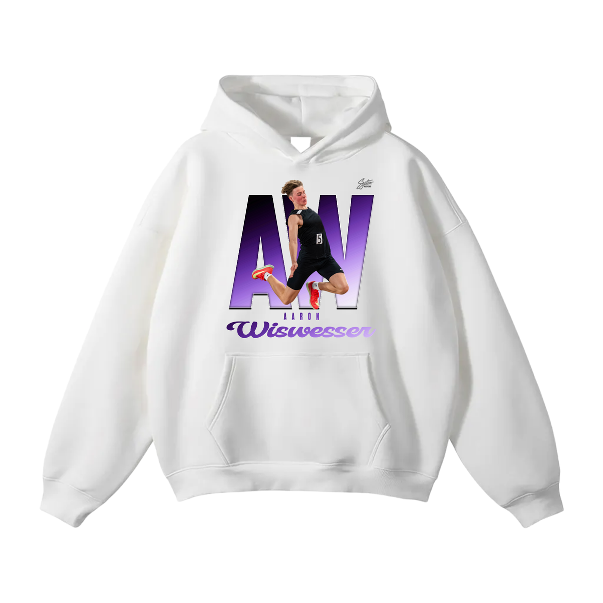 Aaron Wiswesser Oversize Fleeced Hoodie