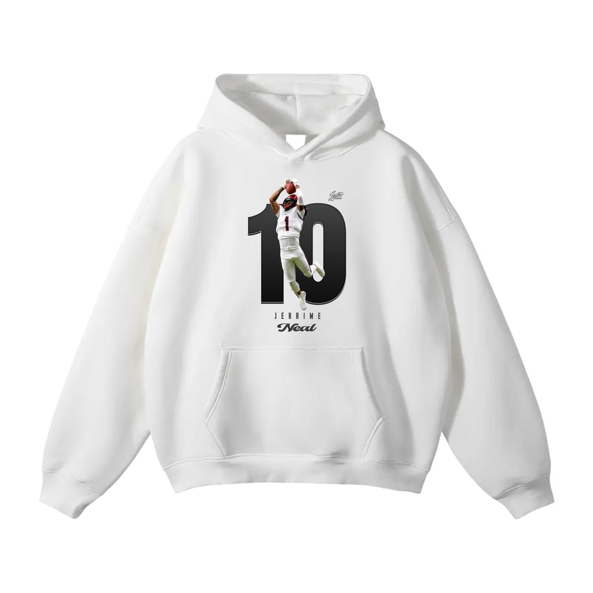 Jerrime Neal Oversize Fleeced Hoodie