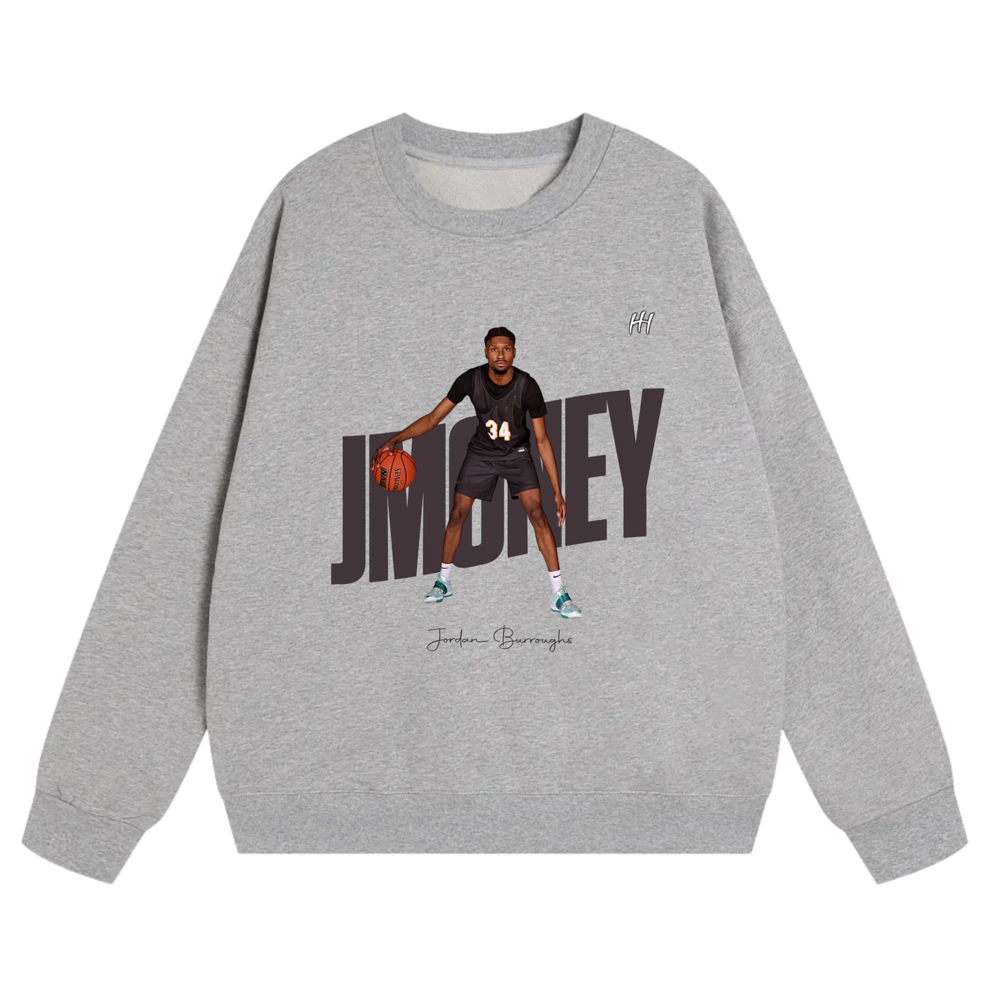Jordan Burroughs Heavyweight Crewneck Sweatshirt