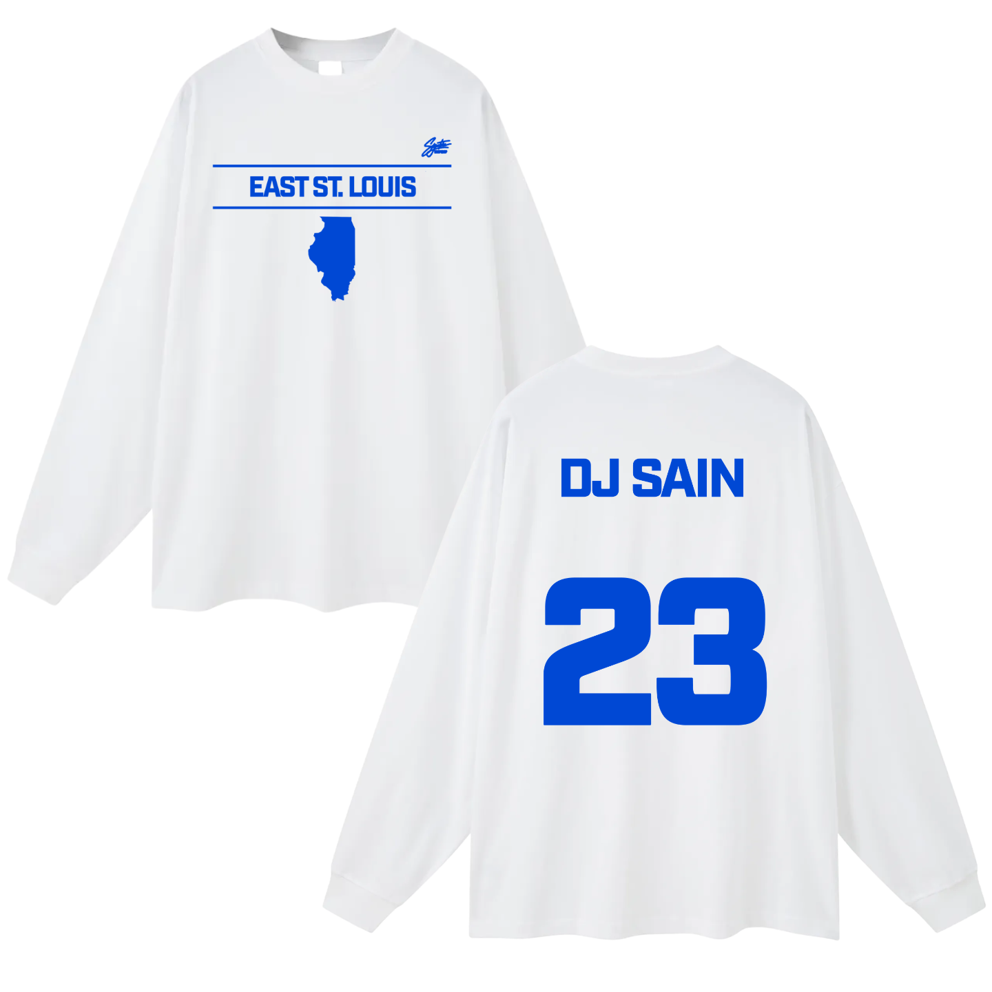Durand Sain jr Long Sleeve Tee