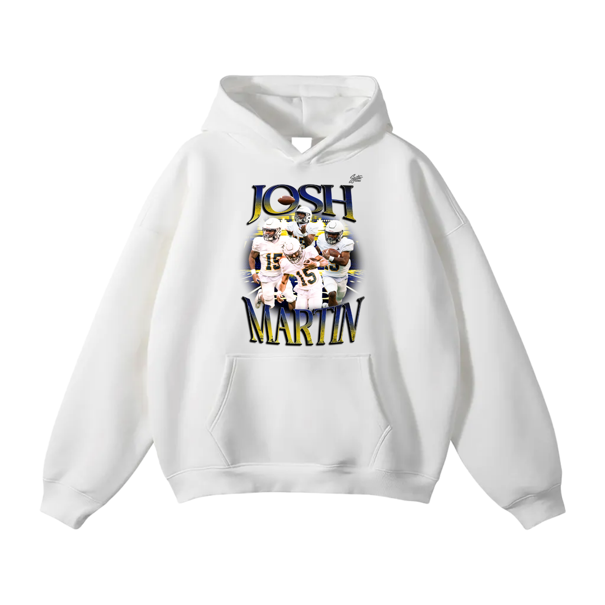 Josh Martin Oversize Fleeced Hoodie