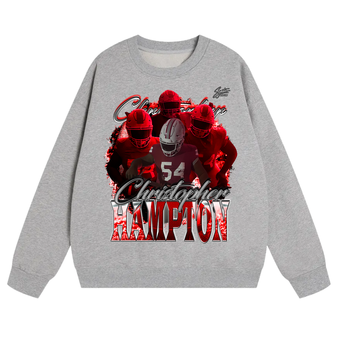 Christopher Hampton Heavyweight Crewneck Sweatshirt