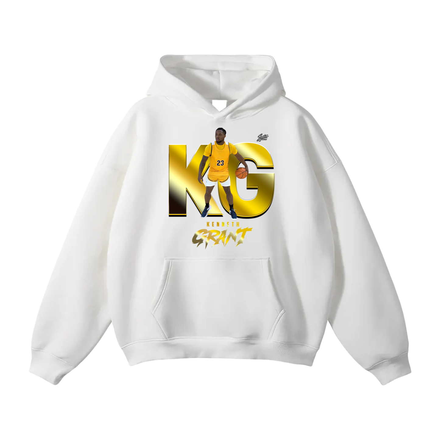 Kenneth Grant Oversize Fleeced Hoodie