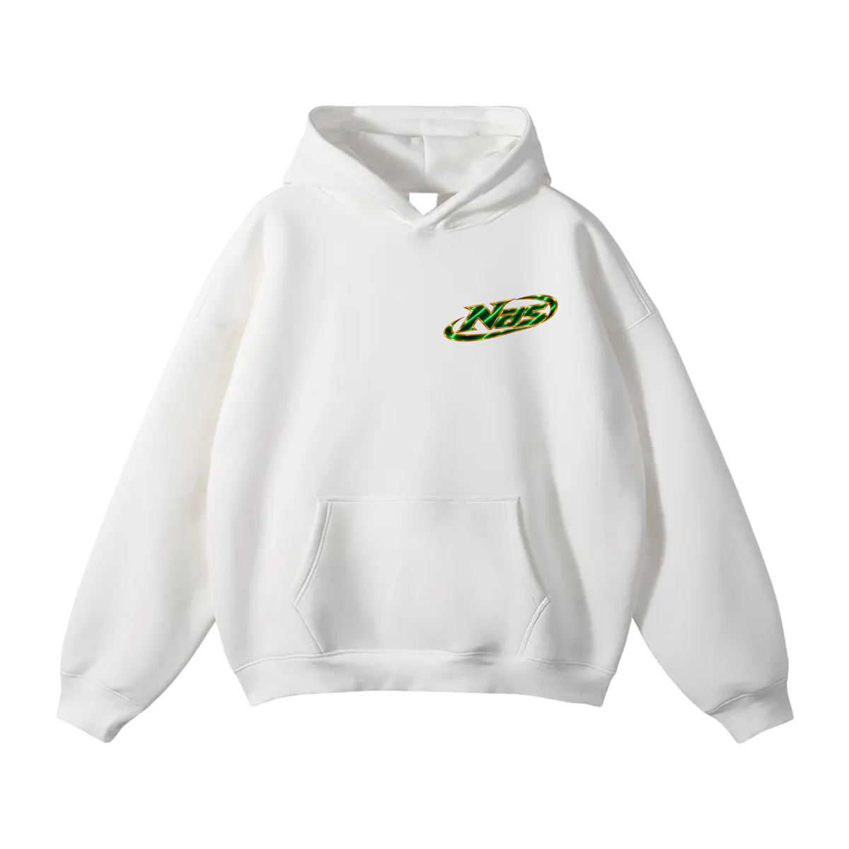 Nasir Moore Oversize Fleeced Hoodie