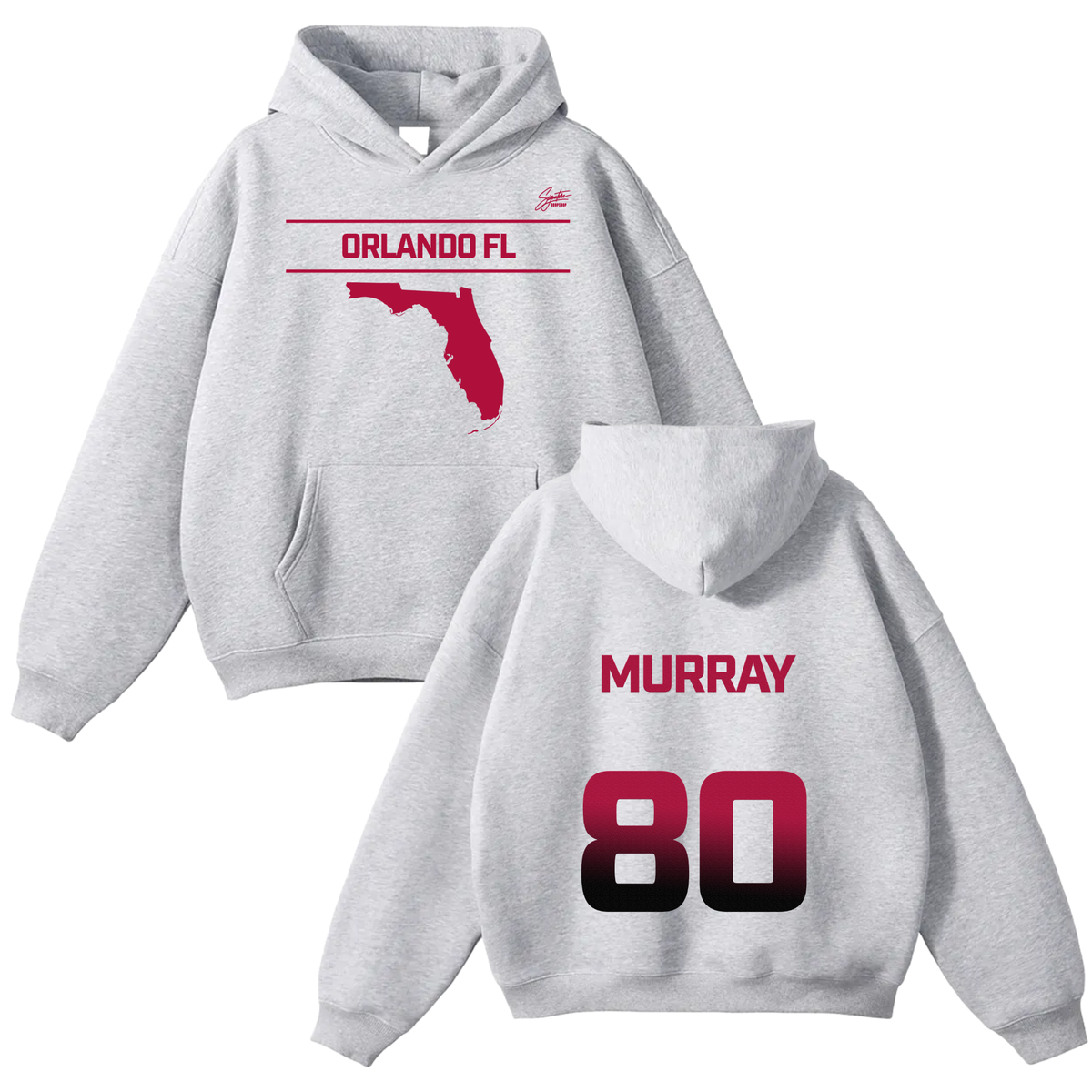 Nyqwan Murray Oversize Fleeced Hoodie