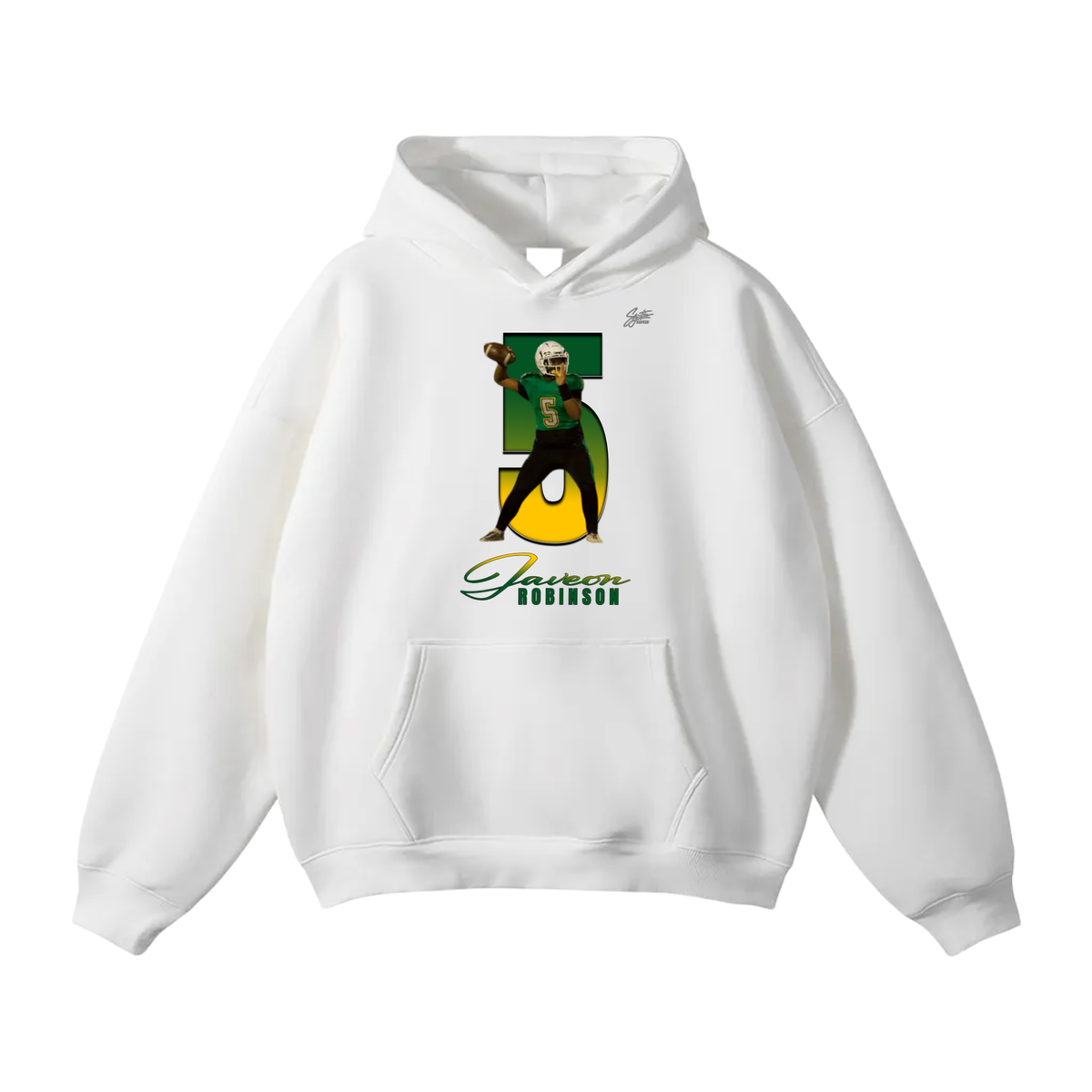 Javeon Robinson Oversize Fleeced Hoodie