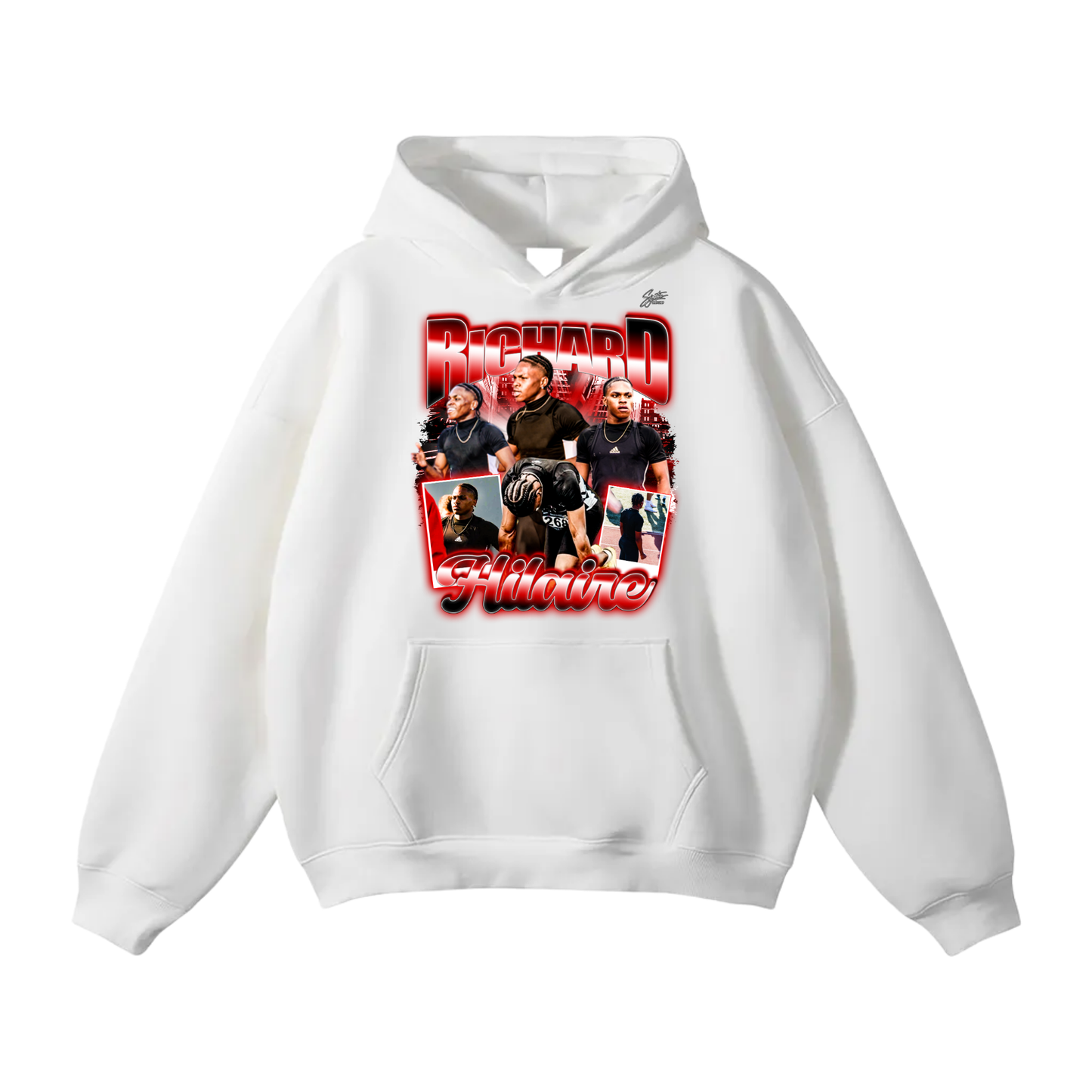 Richard Hilaire Oversize Fleeced Hoodie