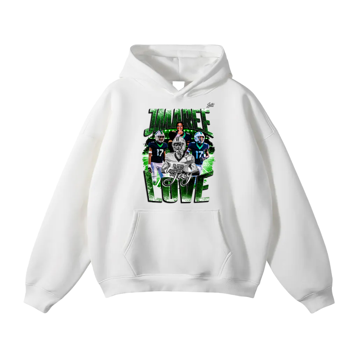 JMaree Love Oversize Fleeced Hoodie