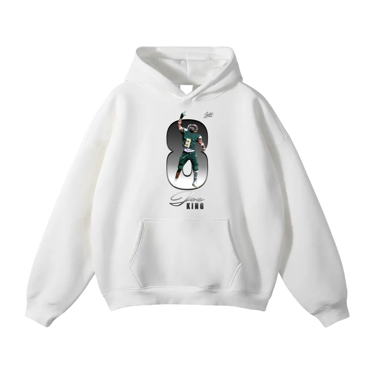 Joe King Oversize Fleeced Hoodie