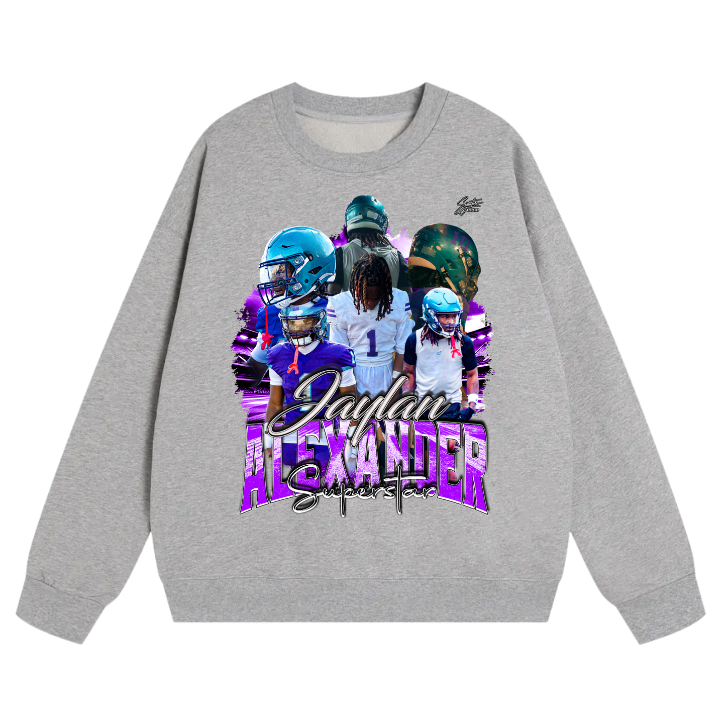 Jaylan Alexander Heavyweight Crewneck Sweatshirt