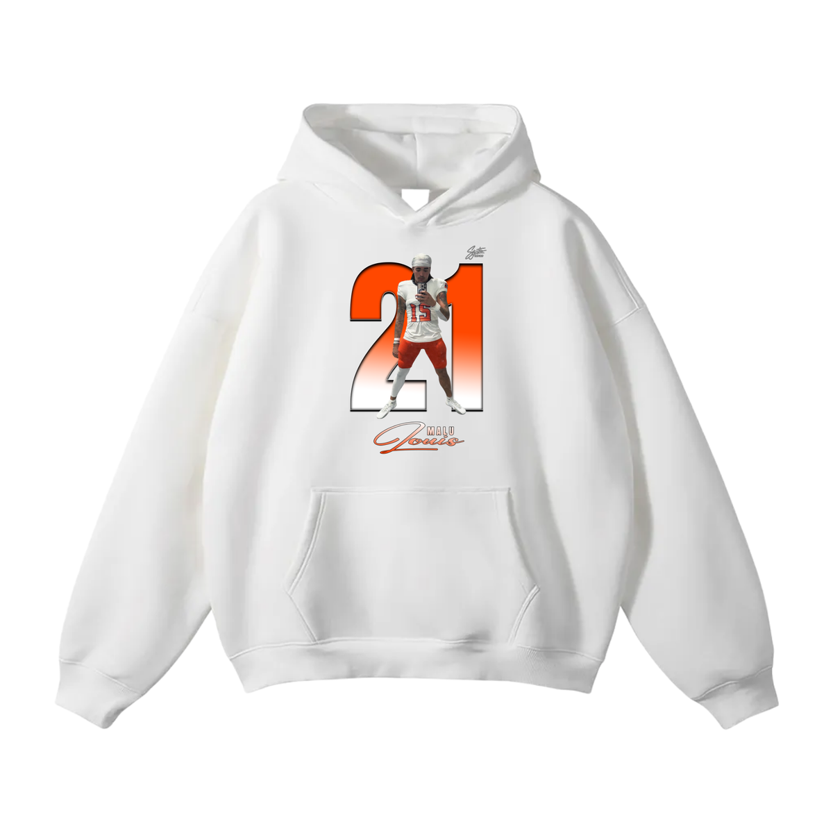Jaiden Louis Oversize Fleeced Hoodie