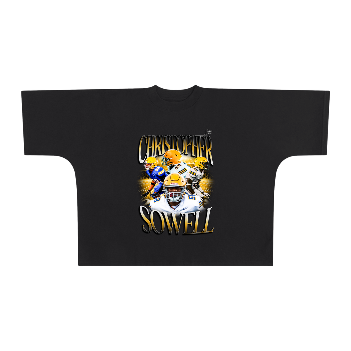 Christopher Sowell Premium Drop Shoulder/Boxy Tee