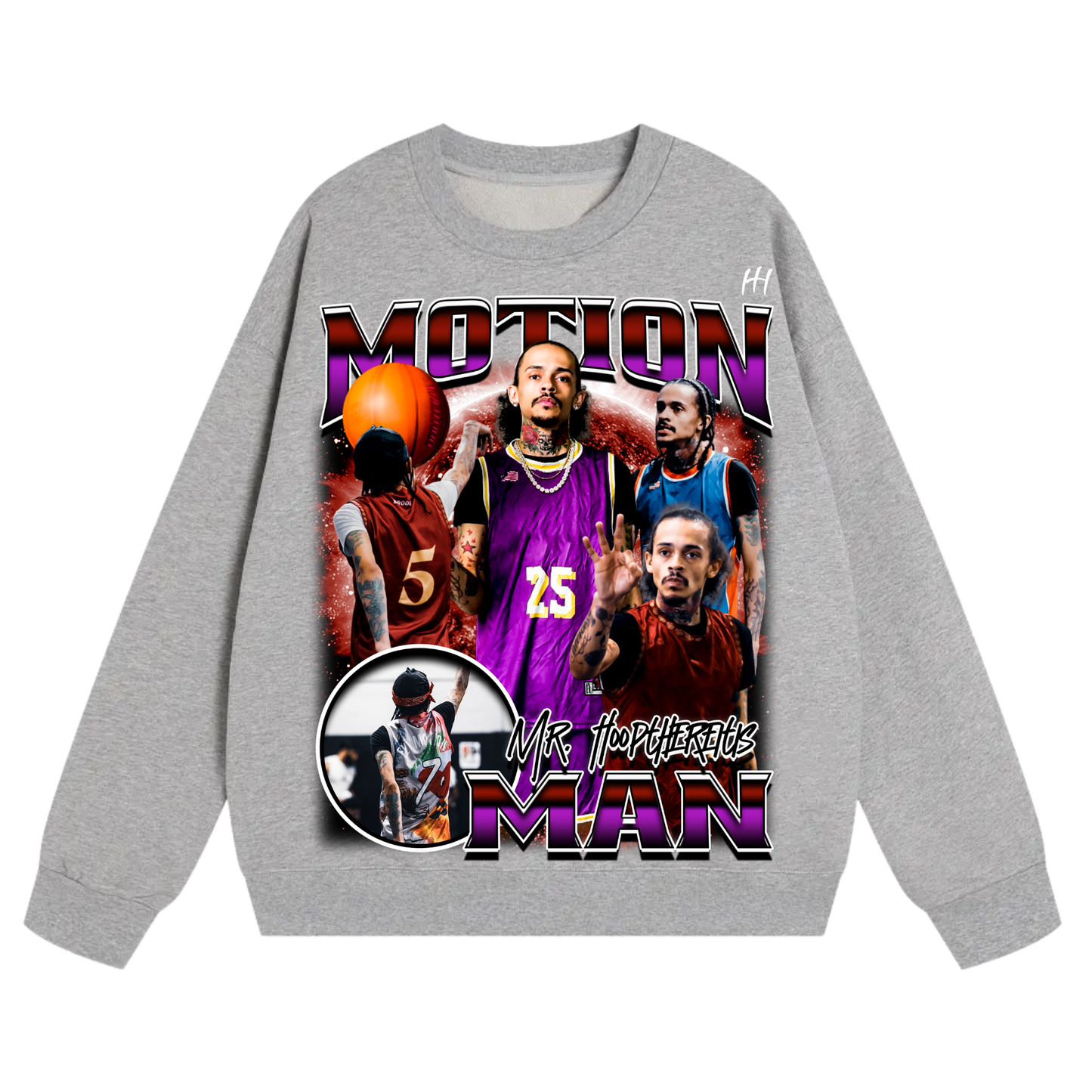 Motion Man Heavyweight Crewneck Sweatshirt