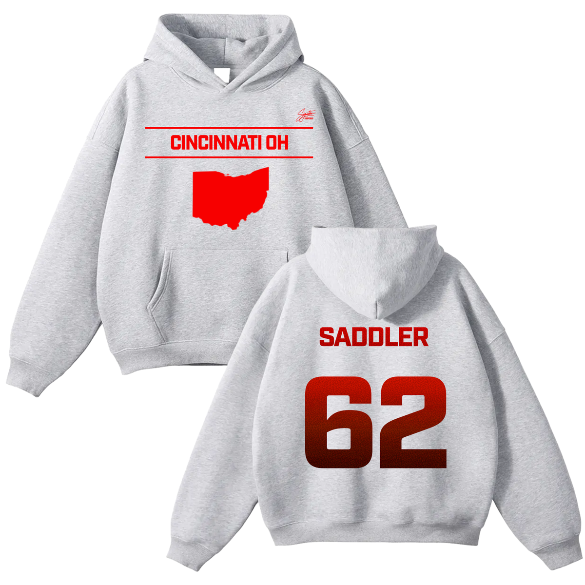 Patrick Saddler Oversize Fleeced Hoodie