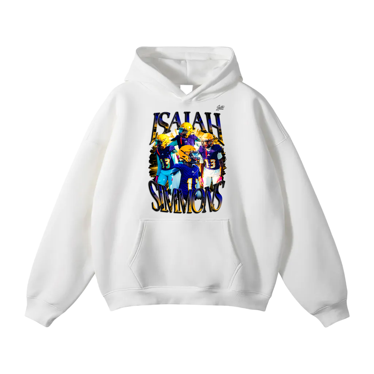 Isaiah Simmons Oversize Fleeced Hoodie